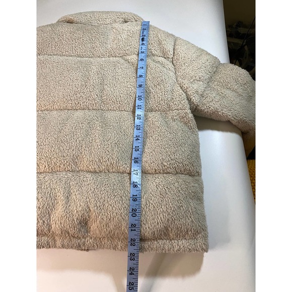 TNA The Super Puff Teddy Down Puffer Jacket Women's XS - Picture 5 of 7